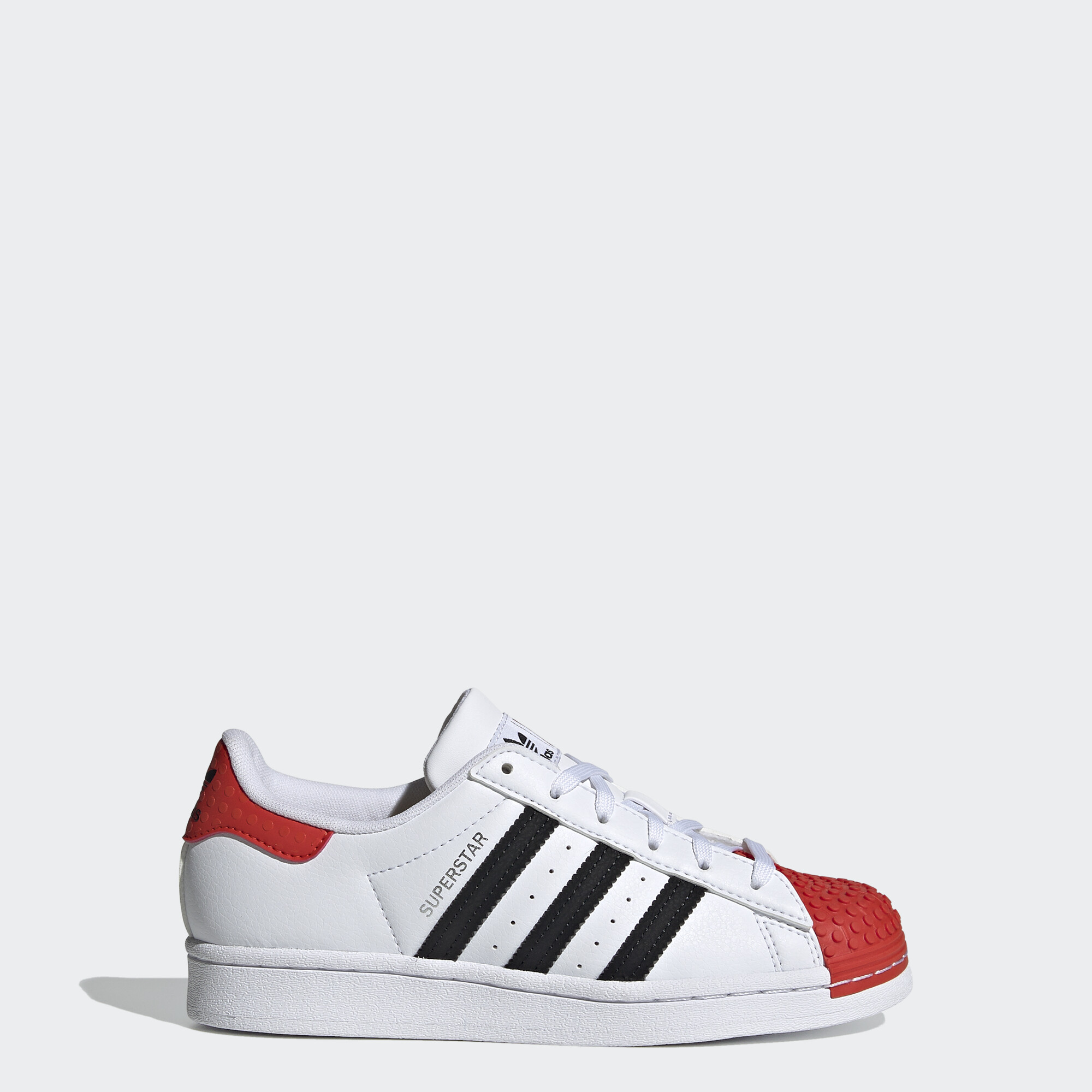 adidas ORIGINALS adidas Superstar x LEGOÂ® Shoes Kids Unisex White H03955