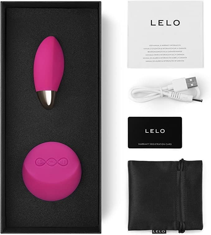 LELO LYLA2 Lena 2nd generation wireless remote control vibrating egg rechargeable mute waterproof multi-frequency vibration masturbator (cherry red)